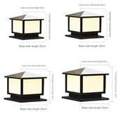Đèn Trụ Sân Vườn 250x250mm AL-WK9821-25 AL-WK9821-25