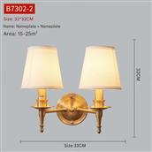 Đèn Tường Chao Vải AL-B7302-2 AL-B7302-2