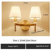 Đèn Tường Chao Vải AL-DM1003 AL-DM1003