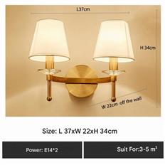 Đèn Tường Chao Vải AL-DM1003 AL-DM1003