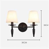 Đèn Tường Chao Vải H380mm AL-W1005-2 AL-W1005-2