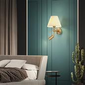 Đèn Tường Chao Vải H380mm AL-W8745B AL-W8745B