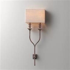 Đèn Tường Chao Vải Kiểu Bắc Âu H660mm AL-XW019 AL-XW019