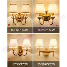 Đèn Tường Chao Vải AL-MD5652A AL-MD5652A
