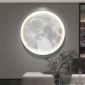 Đèn Tường Trang Trí Mặt Trăng Ø500mm AL-W7914J-50 AL-W7914J-50