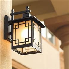 Đèn Tường Ngoài Trời H320mm AL-VK026B-S AL-VK026B-S