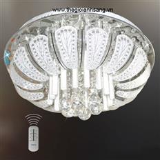 Đèn mâm áp trần LED đổi màu Ø500mm HP8-ML8064 HP8-ML8064