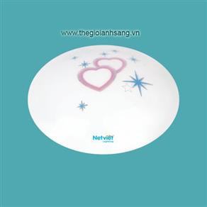 Đèn áp trần bánh tiêu Ø300 DR217-M680  DR217-M680