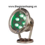 Đèn pha nước, non bộ LED 6W-12V màu xanh lá DR217-A15 DR217-A15