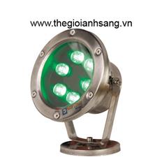 Đèn pha nước, non bộ LED 6W-12V màu xanh lá DR217-A15 DR217-A15