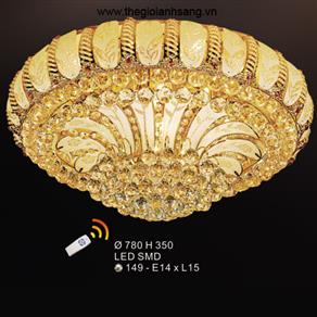 Đèn mâm pha lê LED SMD Ø780mm DH217-MPL3062 DH217-MPL3062