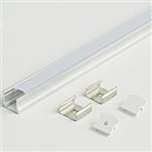 Thanh Nhôm Định Hình Gắn Nổi 17x14mm AG-U1714-1M AG-U1714-1M