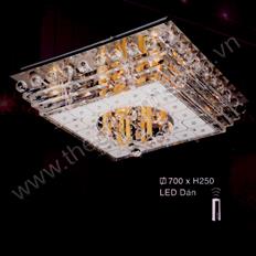 Đèn mâm áp trần vuông LED Ø700mm EC216-036-8170 EC216-036-8170