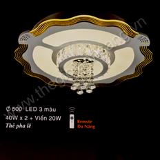 Đèn áp trần LED 3 chế độ ánh sáng Ø550mm EC216-047-8377 EC216-047-8377
