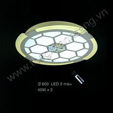 Đèn áp trần LED 2 màu trang trí Ø600 EC216-044-8200 EC216-044-8200