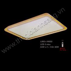 Đèn áp trần LED 3 chế độ ánh sáng L950xW650mm EC216-048-8386 EC216-048-8386