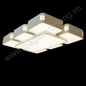 Đèn mâm áp trần chữ nhật LED 3 chế độ ánh sáng HP217-ML011/6+1  HP217-ML011/6+1