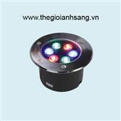 Đèn âm sàn LED 6W-12V đổi 3 màu DR217-A04 DR217-A04