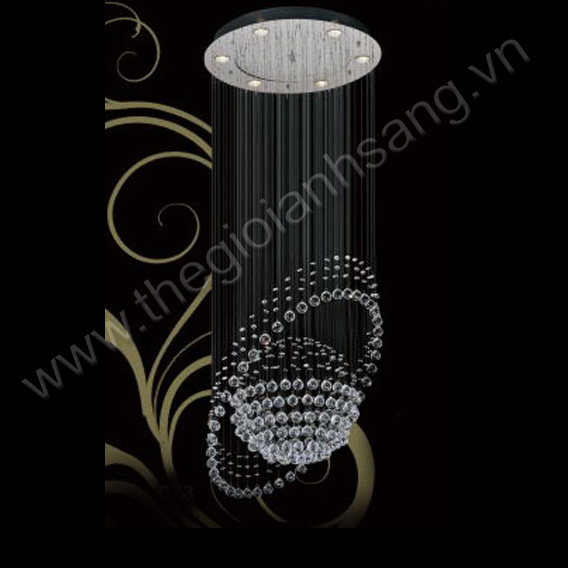 Đèn thả pha lê cao cấp Ø600 x H900 RS216-100-8215/6 RS216-100-8215/6