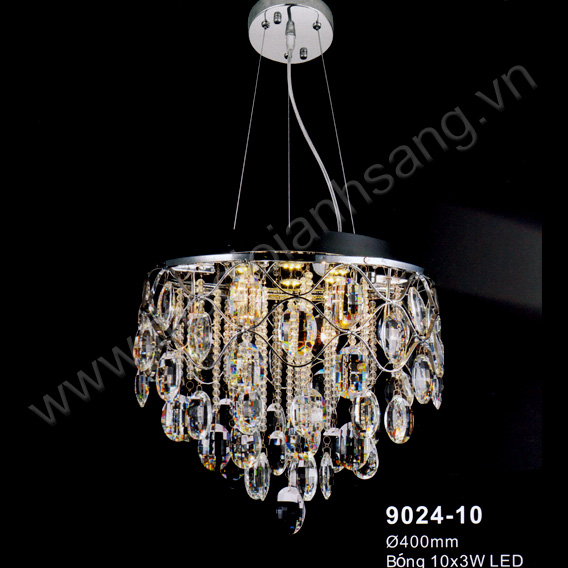 Đèn thả pha lê LED cao cấp Ø400mm RS216-107-9024/10 RS216-107-9024/10