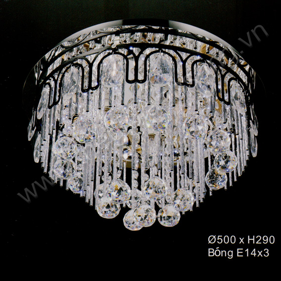 Đèn mâm áp trần LED trang trí Ø500mm RS216-157-8025 RS216-157-8025