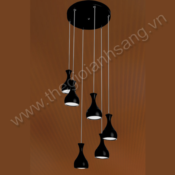 Đèn thả LED nhôm trang trí Ø300 AN 3316/6 AN 3316/6