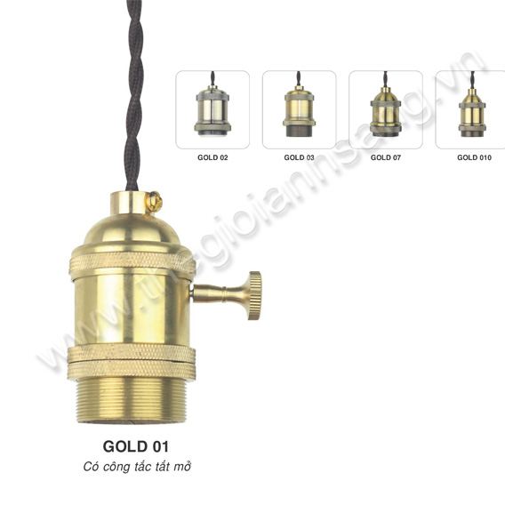Bộ dây thả đồng - Đui đèn E27 TL6-130