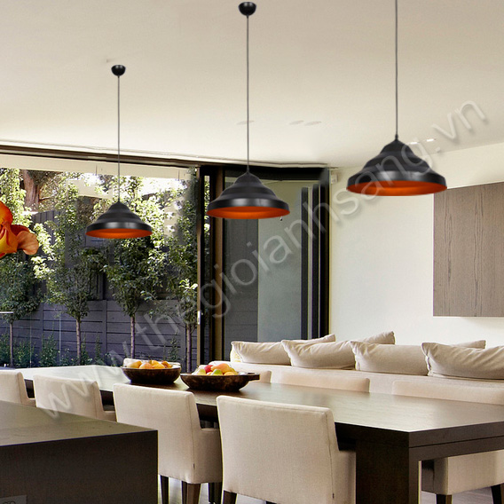 Đèn thả trang trí nhôm Ø400 AS-CD6018-1 - Hàng giảm giá tại TPHCM AS-CD6018-1