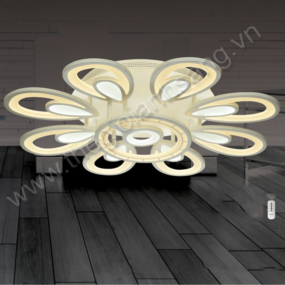 Đèn áp trần LED 3 chế độ màu 9 cánh Ø800mm HP8-CY8500/9 HP8-CY8500/9