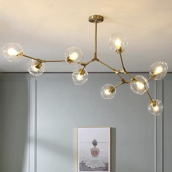 Đèn Chùm Cành Táo L1950mm AL-BD9001B-9 AL-BD9001B-9