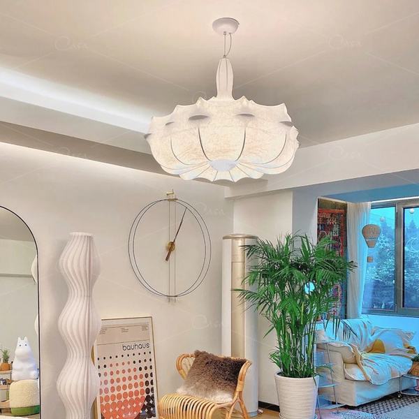 Đèn Chùm Chao Vải Ø800mm AL-D1101-80 AL-D1101-80