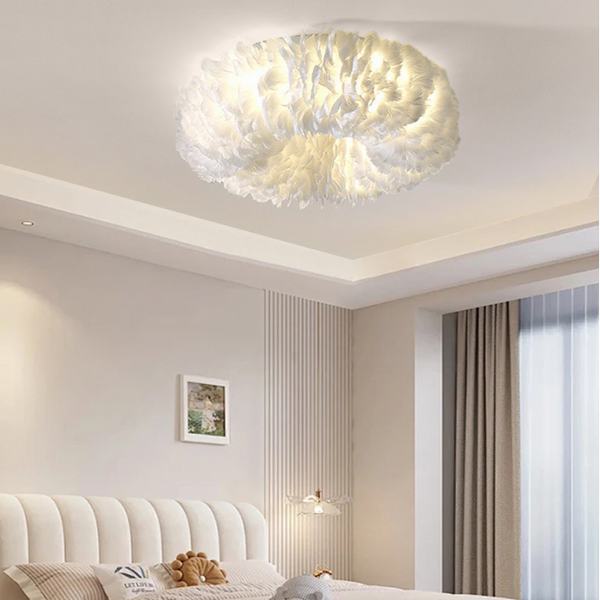 Đèn Ốp Trần Lông Vũ Ø800mm AL-C7568A-80 AL-C7568A-80