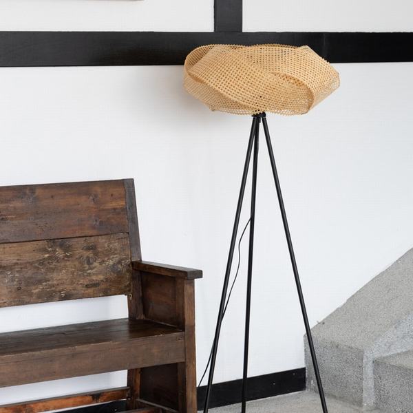 Đèn Cây Mây Tre Thủ Công H1350mm AL-F1582 AL-F1582