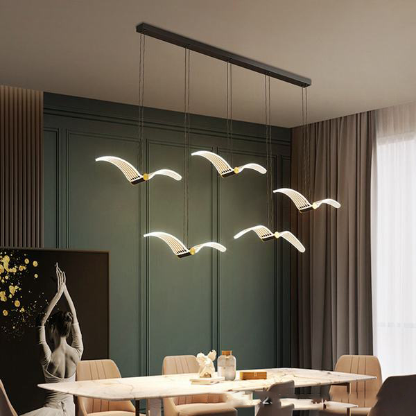 Đèn Thả Bàn Ăn Chim Hải Âu L1500mm AL-HG477-5 AL-HG477-5