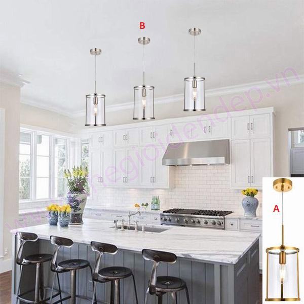 Đèn Thả Thủy Tinh Hiện Đại Ø120mm AL-D002A AL-D002A