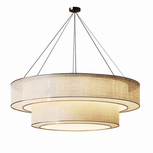 Đèn Thả Chao Vải Ø800mm AL-HG319-80 AL-HG319-80