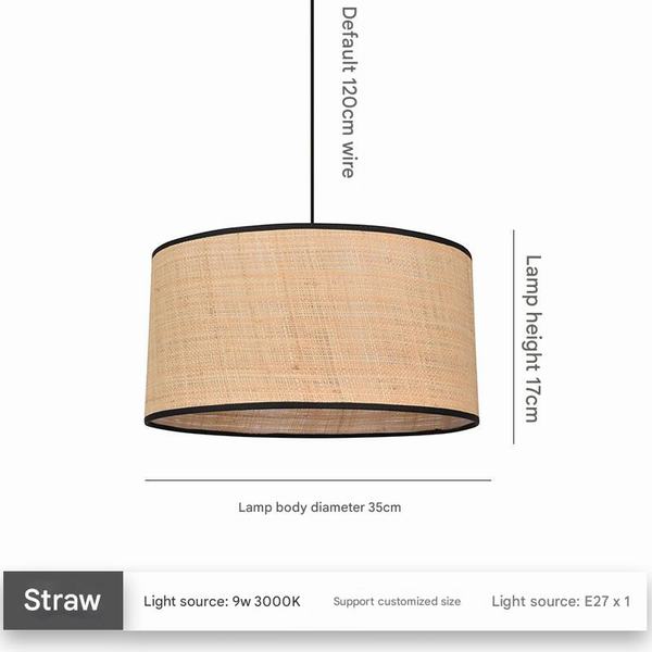 Đèn Thả Chao Vải Ø350mm AL-MD263-35 AL-MD263-35