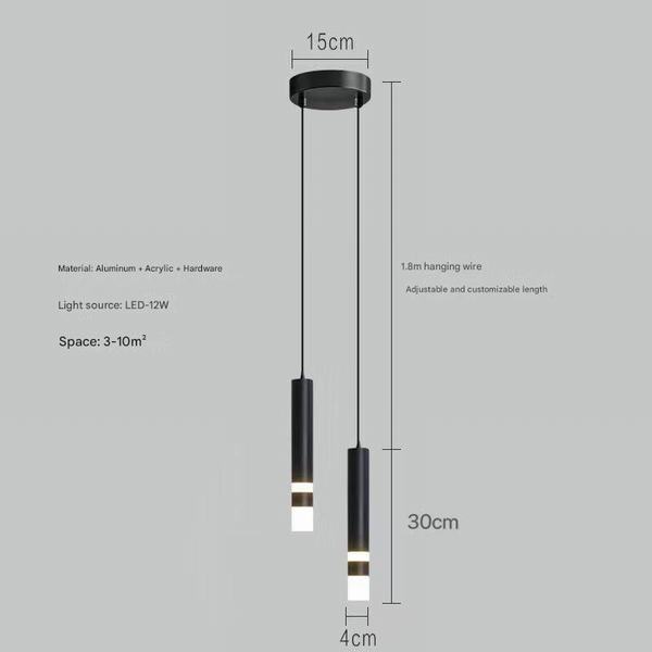 Đen Thả LED Trang Trí AL-HG1083-2 AL-HG1083-2
