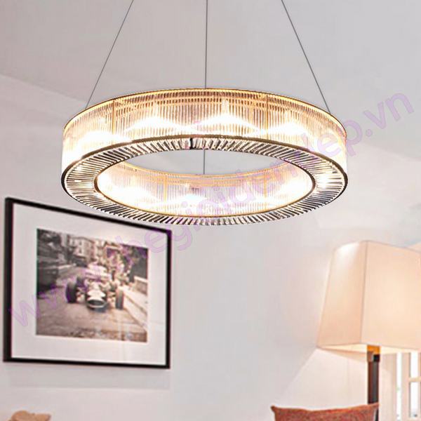 Đèn Thả Pha Lê Vòng Tròn Ø600mm AL-18013-60 AL-18013-60