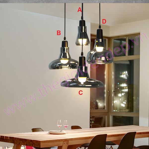 Đèn Thả Đơn Thủy Tinh Trang Trí PH8-THCN60 PH8-THCN60