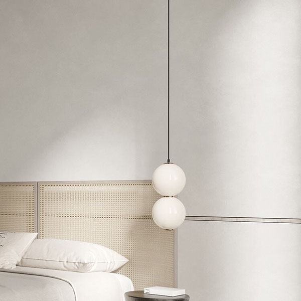 Đèn Thả Thuỷ Tinh Kiểu Bắc Âu Ø100mm AL-P1442-2S AL-P1442-2S