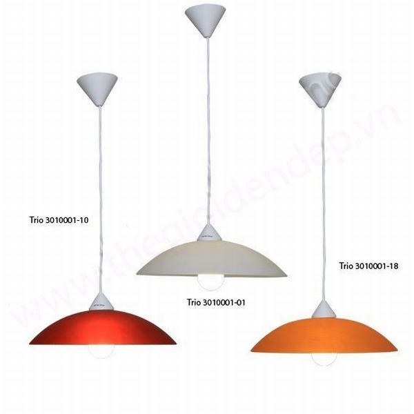 Đèn Thả Thủy Tinh Ø350mm Trio 3010001-01 Trio 3010001-01