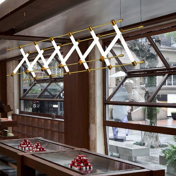 Đèn Thả Trang Trí Kiểu Bắc Âu L1800mm AL-HG046C-180 AL-HG046C-180