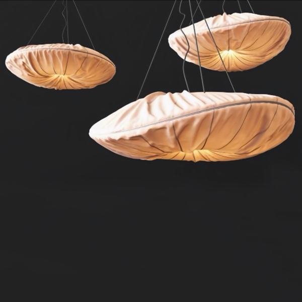 Đèn Thả Vải Trang Trí Ø600mm AL-HG507-60 AL-HG507-60