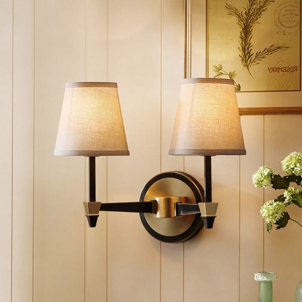 Đèn Tường Chao Vải H320mm AL-B750F-2 AL-B750F-2