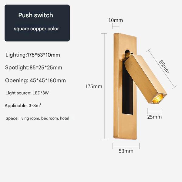 Đèn Tường Đọc Sách H175mm AL-BA8003C AL-BA8003C