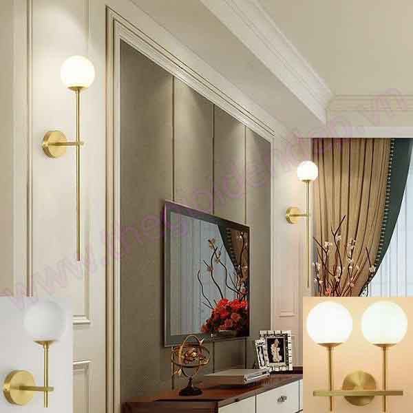 Đèn Tường Đồng Chao Thủy Tinh Ø120mm AL-MD8861C AL-MD8861C