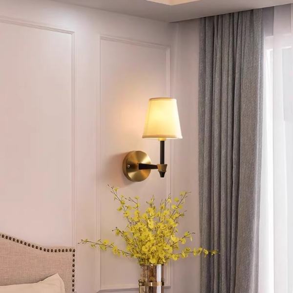 Đèn Tường Đồng Chao Vải H300mm AL-MC583 AL-MC583