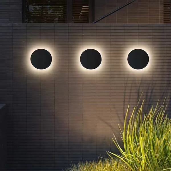 Đèn Tường Ngoài Trời Ø180mm AL-DB048H-18 AL-DB048H-18