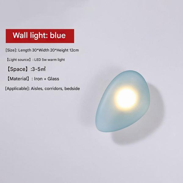 Đèn Tường Thuỷ Tinh Hình Đá Cuội Ø300mm AL-B2626D AL-B2626D